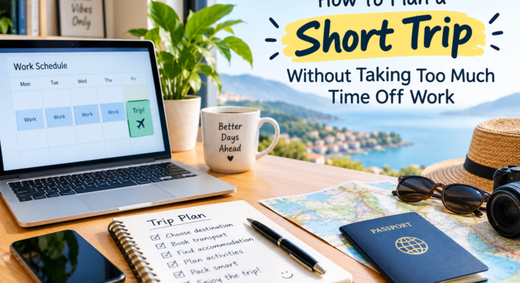 How to Plan a Short Trip Without Taking Too Much Time Off Work