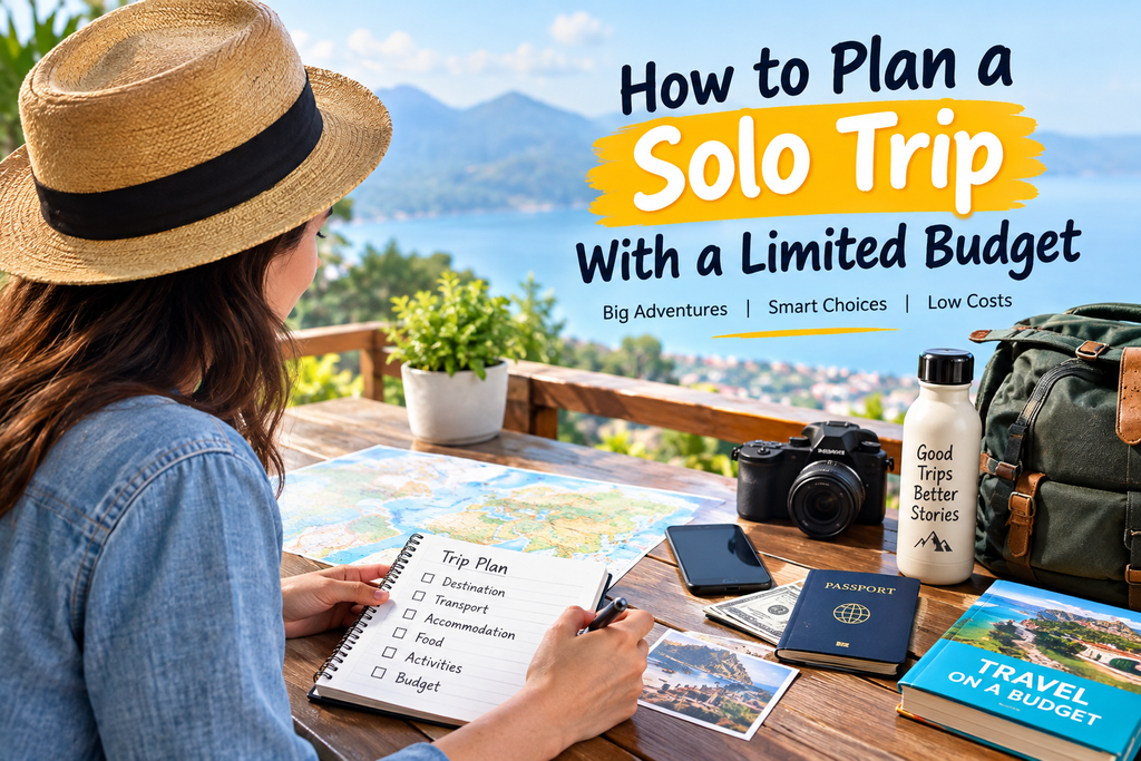 How to Plan a Solo Trip With a Limited Budget