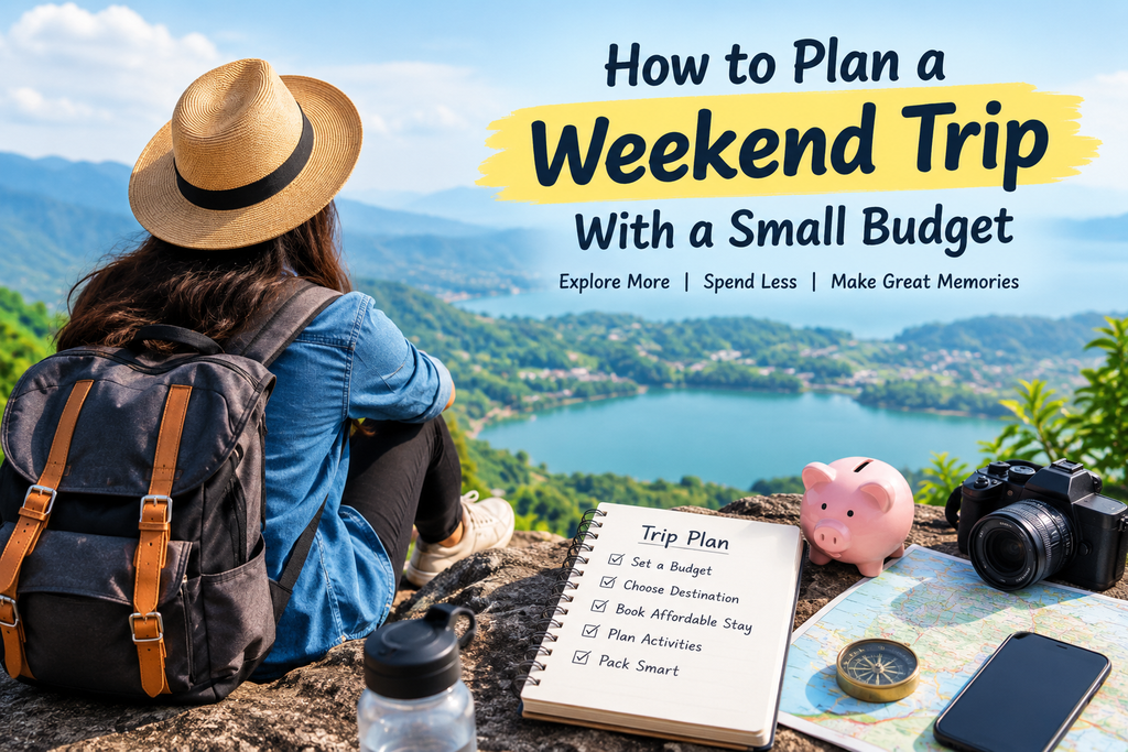 How to Plan a Weekend Trip With a Small Budget