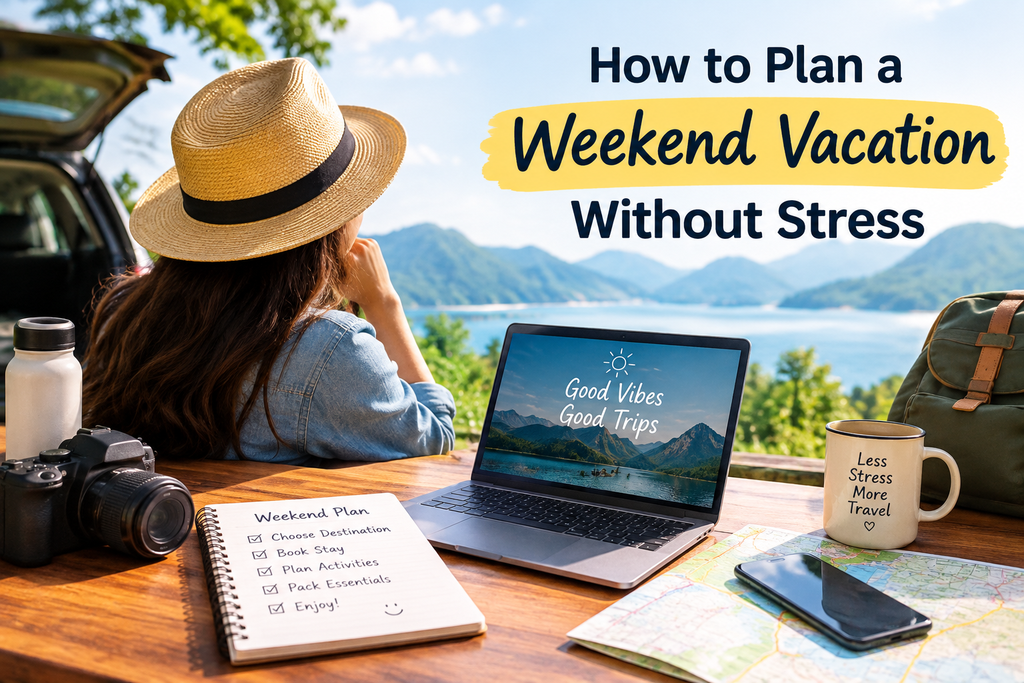 How to Plan a Weekend Vacation Without Stress
