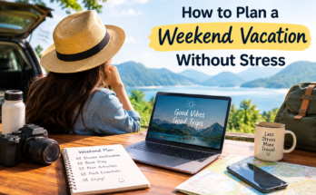 How to Plan a Weekend Vacation Without Stress