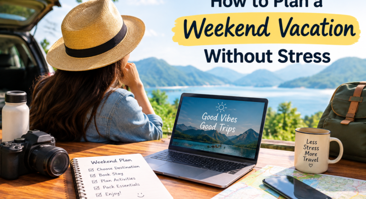 How to Plan a Weekend Vacation Without Stress