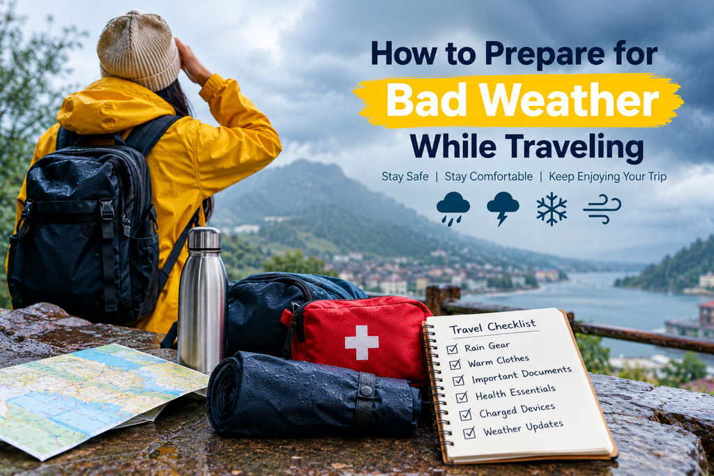 How to Prepare for Bad Weather While Traveling