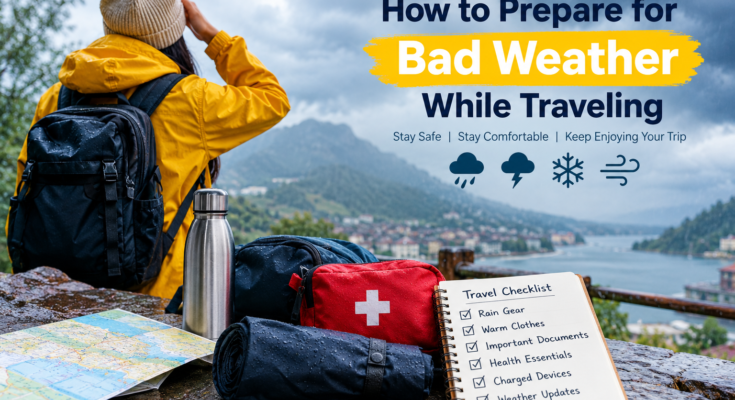 How to Prepare for Bad Weather While Traveling