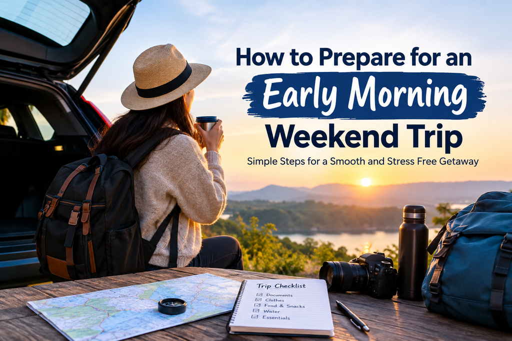 How to Prepare for an Early Morning Weekend Trip