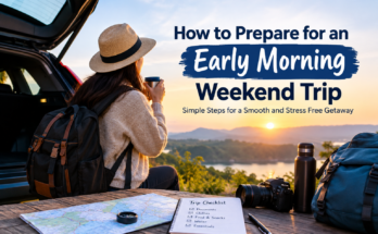 How to Prepare for an Early Morning Weekend Trip