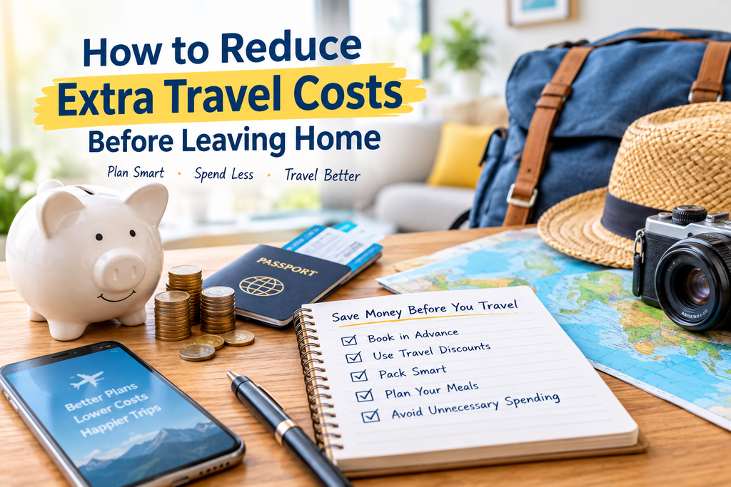 How to Reduce Extra Travel Costs Before Leaving Home