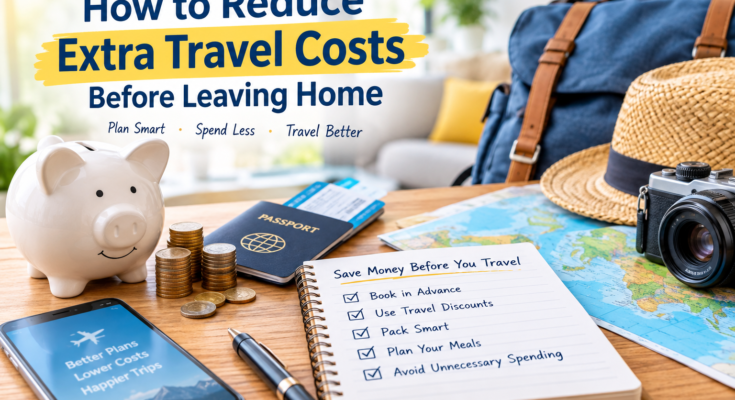 How to Reduce Extra Travel Costs Before Leaving Home