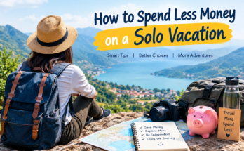 How to Spend Less Money on a Solo Vacation