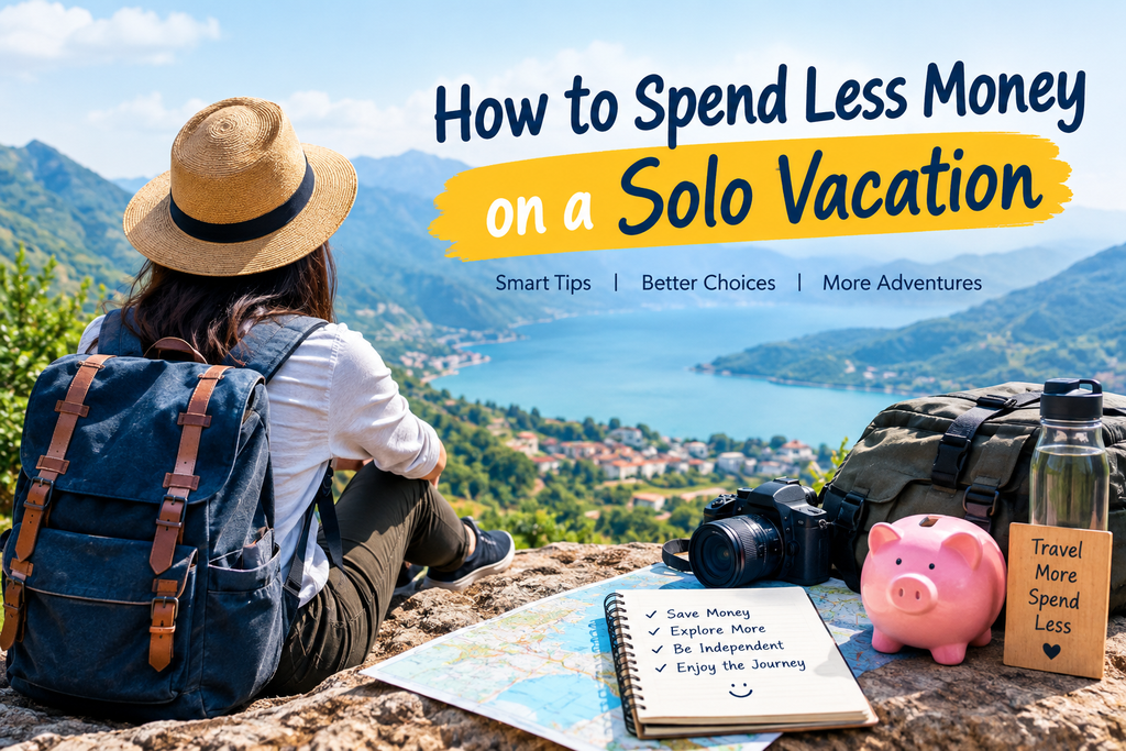 How to Spend Less Money on a Solo Vacation