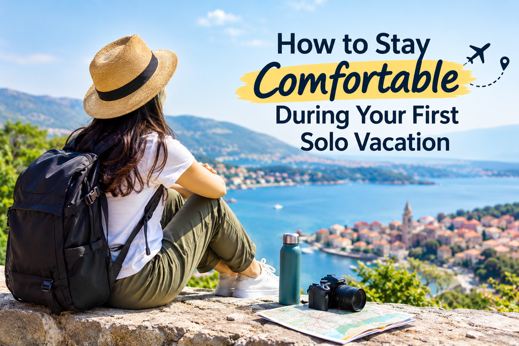 How to Stay Comfortable During Your First Solo Vacation
