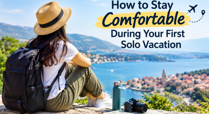 How to Stay Comfortable During Your First Solo Vacation